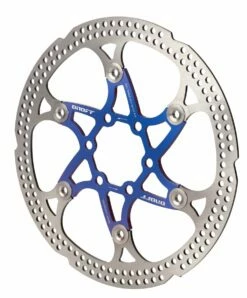 ONOFF BREMSCHEIBE 6 LOCH BLUE SCHWIMMEND