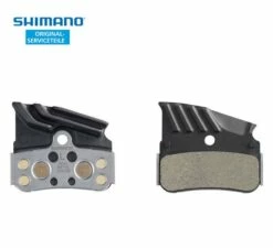 SHIMANO Scheibenbremsbelag N04C Metall Mit Kühlrippen