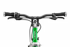WOOM 4 20" Green -Outlet SHIMANO Store 3to2 woom4 frontal microSHIFT green detail 1024x