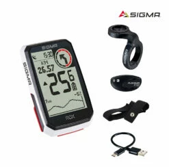 SIGMA ROX 4.0 GPS White HR Set