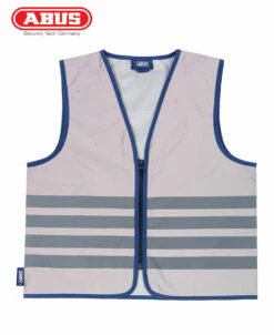 ABUS Warnweste Lumino Urban Kids Vest Silver