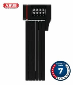 ABUS Faltschloss UGrip BORDO™ 5700 Combo Black