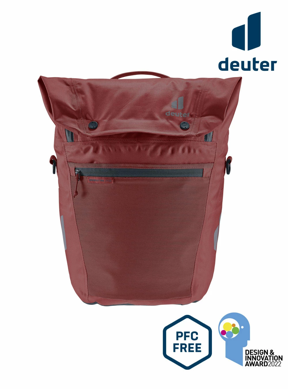 Ortlieb Deuter Mainhattan 17+10 Fahrradtasche Redwood-ink 1 Ortlieb Deuter Mainhattan 17+10 Fahrradtasche Redwood-ink