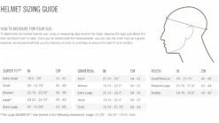 GIRO SCAMP Kinderhelm Black -Outlet SHIMANO Store GIRO Size Chart helmetsKopie 1024x