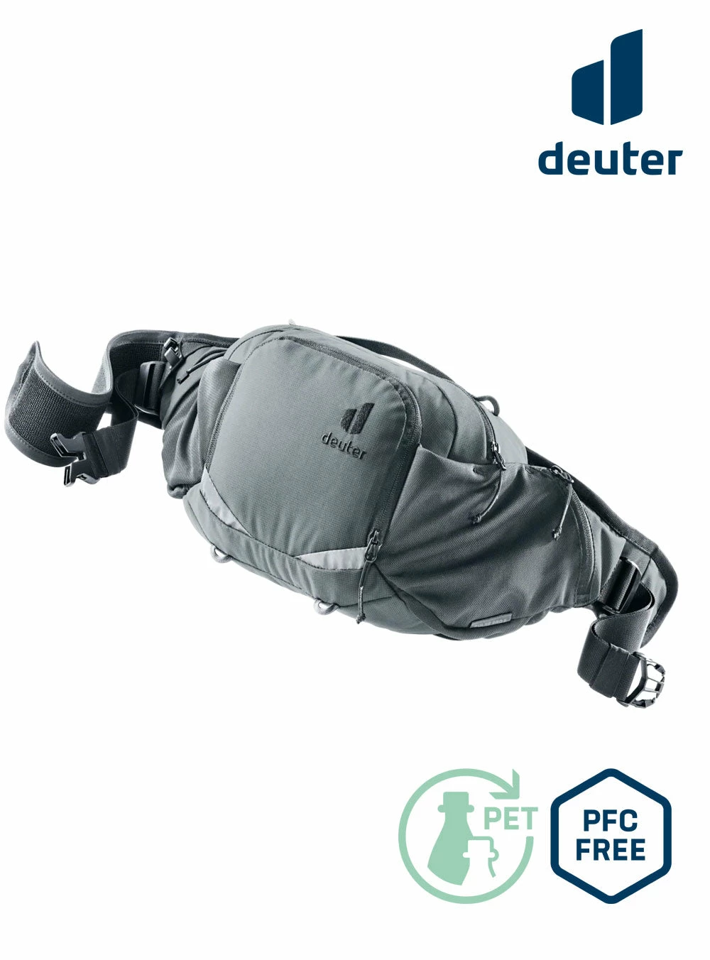 Deuter PULSE Pro 5 Bauchtasche Graphite 1 Deuter PULSE Pro 5 Bauchtasche Graphite