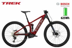TREK Rail 5 625 W 2022 Crimson/Lithium Grey