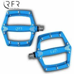 Cube RFR Pedale Flat SL Blau