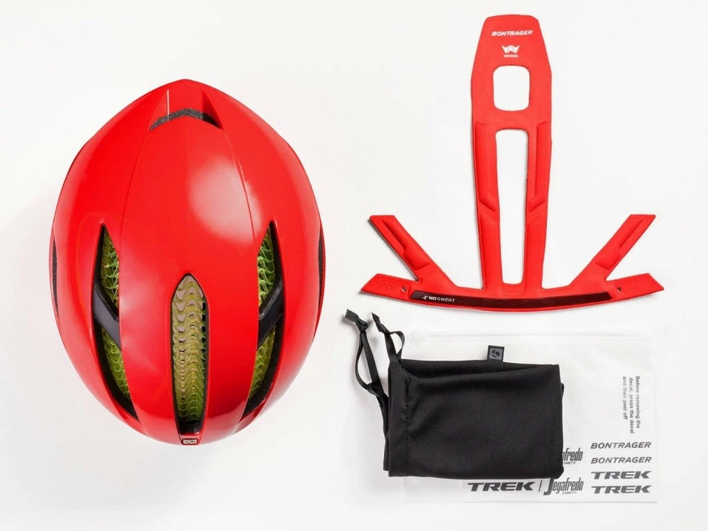 Bontrager XXX WaveCel Rennradhelm Red 2 Bontrager XXX WaveCel Rennradhelm Red – Bild 2