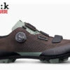 FIZIK MTB-Schuh Terra X5 Suede Dark Brown-sage Green