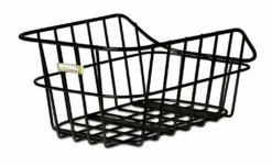 BASIL Cento Aluminium Korb Schwarz Hinten