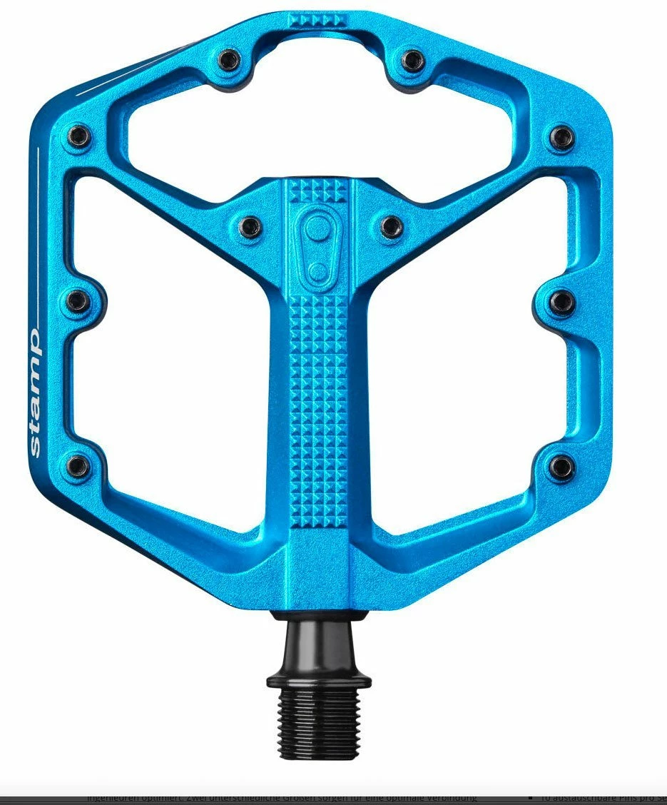 Crankbrothers Stamp 3 Pedal Blue 2 Crankbrothers Stamp 3 Pedal Blue – Bild 2