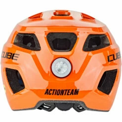 CUBE Helm LINOK X Actionteam Orange -Outlet SHIMANO Store cube linok x actionteam helm orange 5 1024x