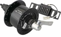 SHIMANO ALFINE Nabendynamo DH-S501 3 Watt Center-Lock Black