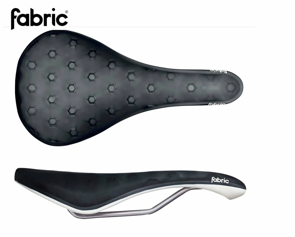FABRIC RADIUS CELL ELITE SADDLE Black-white 1 FABRIC RADIUS CELL ELITE SADDLE Black-white
