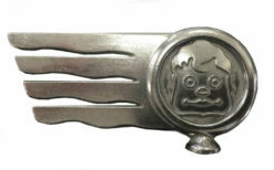 Diamant Schutzblech Logo Aluminium