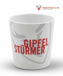 ROTWILD Porzelantasse "GIPFELSTÜRMER"