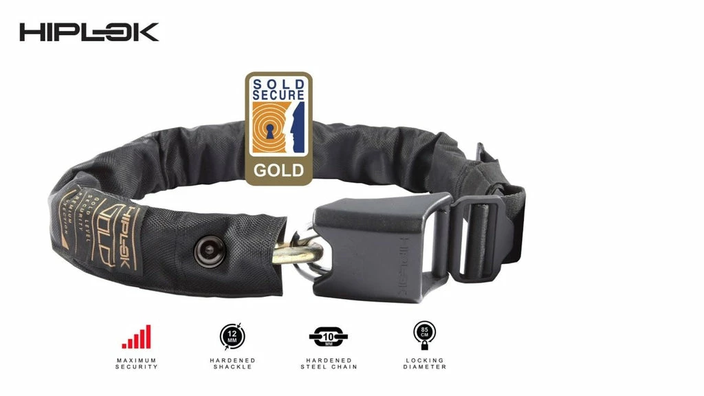 HIPLOK GOLD KETTENSCHLOSS 85 Cm 1 HIPLOK GOLD KETTENSCHLOSS 85 Cm