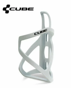 CUBE Flaschenhalter HPP Sidecage Matt White´n´glossy Black