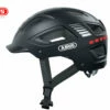 ABUS Hyban 2.0 LED - Fahrradhelm Velvet Black