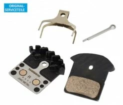 SHIMANO Bremsbeläge Ice Tec J04C Metall Mit Kühlrippen