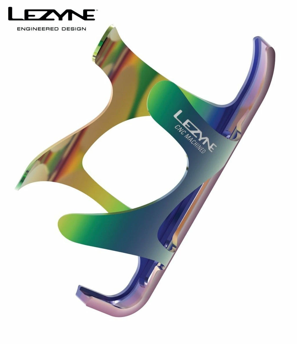 LEZYNE Trinkflaschenhalter Alu CNC Oilslick 1 LEZYNE Trinkflaschenhalter Alu CNC Oilslick