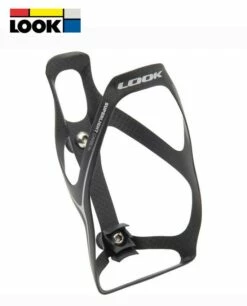 LOOK SUPER LIGHT BOTTLE CAGE BLACK-SILBER MATT