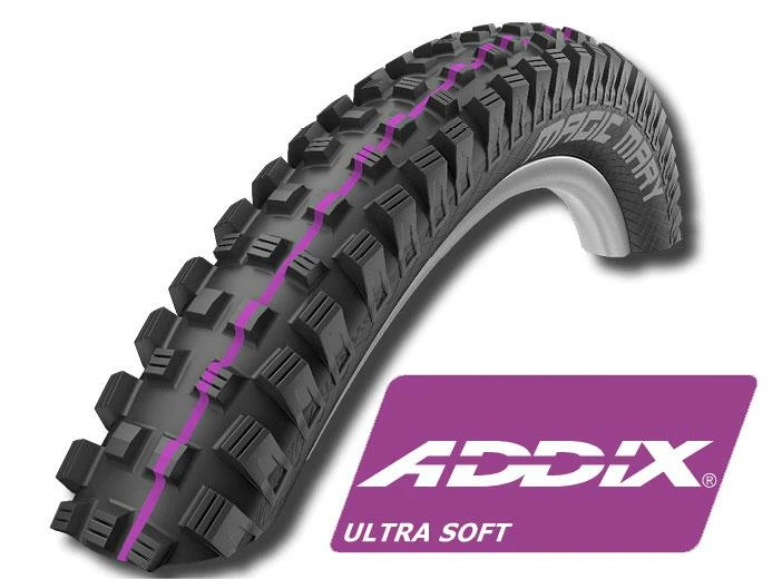 SCHWALBE MAGIC MARY Super Gravity TLE Falt, Addix Ultra Soft 1 SCHWALBE MAGIC MARY Super Gravity TLE Falt, Addix Ultra Soft