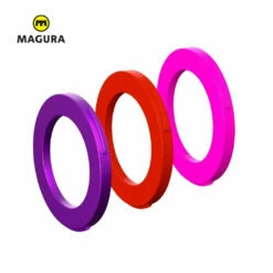 MAGURA Blenden-Ring Kit 4-Kolben Für MT-Bremsen Lila-rot-pink