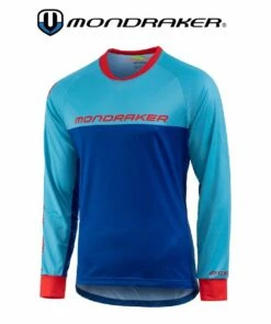 MONDRAKER ROUST LONG SLEEVE JERSEY By Giro Blue Red