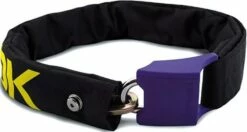 Hiplok Kettenschloss Schwarz Gelb Lila