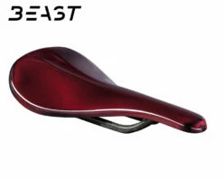 BEAST Components Pure Carbon Sattel - UD Red