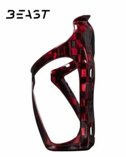 BEAST Components Bottle Cage AMB Carbon Flaschenhalter - SQUARE Red