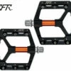 Cube RFR Pedale Flat SLT 2.0 Black´n´orange