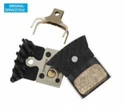 SHIMANO L04C Bremsbelag Metall Mit Kühlrippen