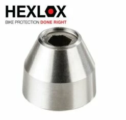 HEXLOX Sicherheitmutter Nabenschaltung Fixi Silber