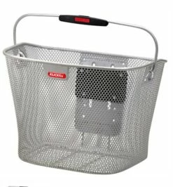 Klickfix Korb Vorn Silber