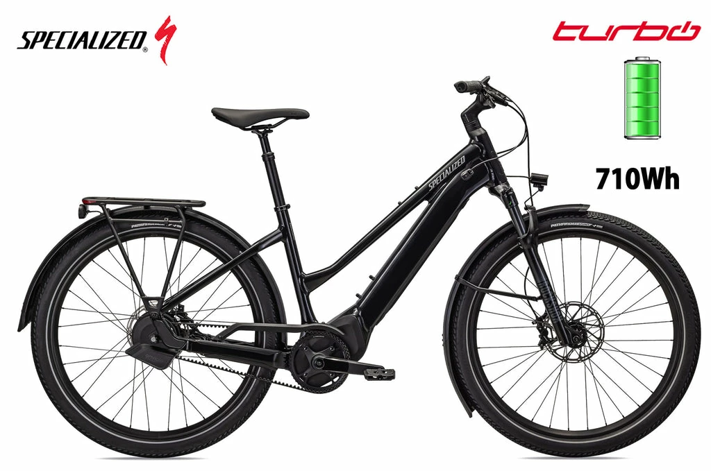 Specialized Turbo Vado 5.0 IGH Step-Through Black / Silver Reflective 1 Specialized Turbo Vado 5.0 IGH Step-Through Black / Silver Reflective