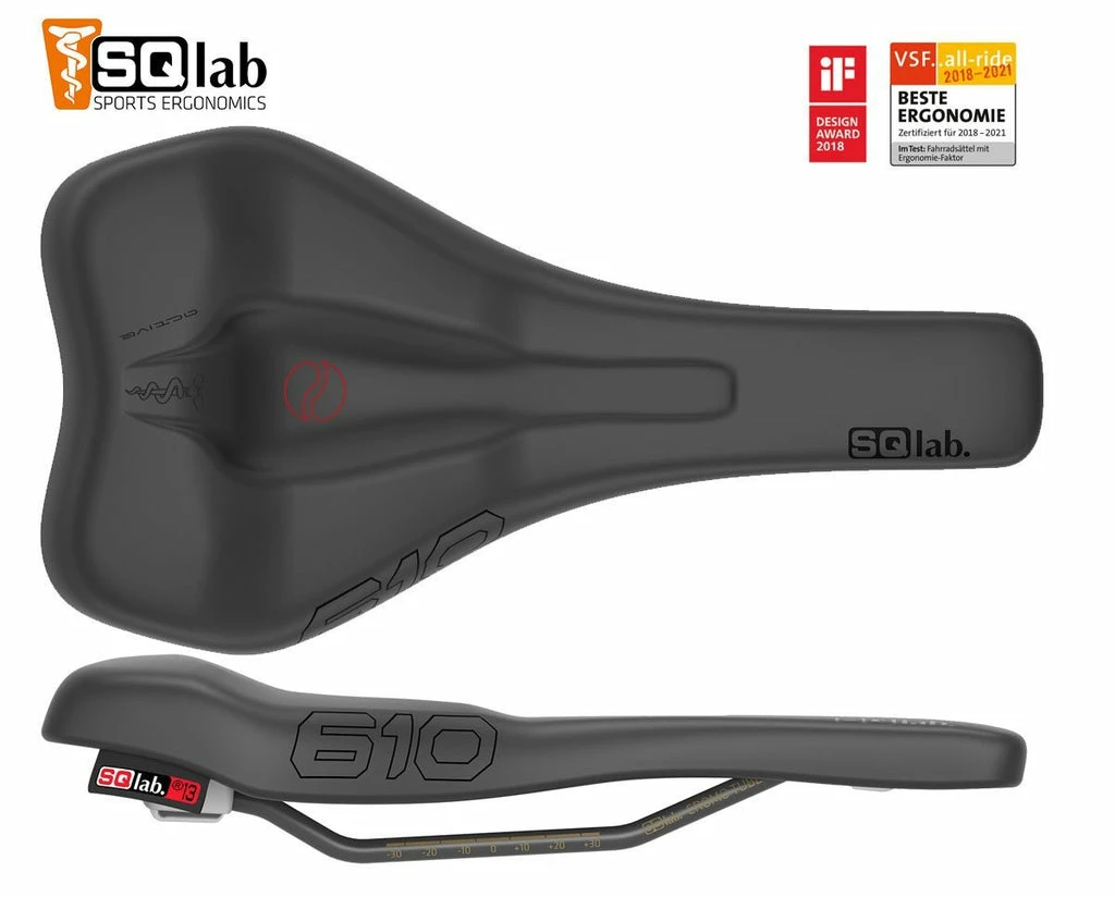 SQlab Sattel 610 ERGOLUX® 1 SQlab Sattel 610 ERGOLUX®