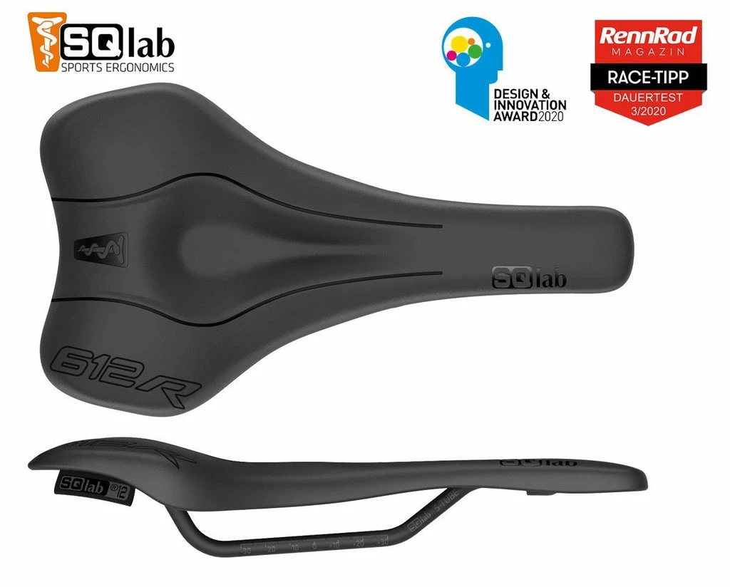 SQlab Sattel 612 ERGOWAVE® R 1 SQlab Sattel 612 ERGOWAVE® R