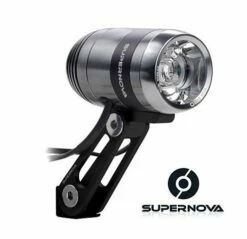 SUPERNOVA E3 PRO 2 Grey Dynamo-Scheinwerfer Mit K~