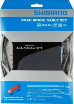 SHIMANO Bremszug-Set ULTEGRA Polymer Beschichtet -Outlet SHIMANO Store ultegra grau 814653 1024x