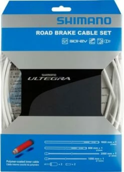 SHIMANO Bremszug-Set ULTEGRA Polymer Beschichtet -Outlet SHIMANO Store ultegra weiss 863809 1024x