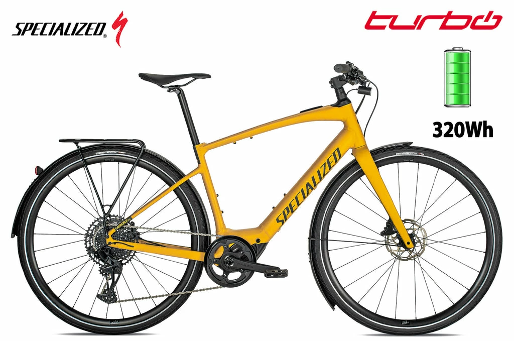 SPECIALIZED Turbo Vado SL 5.0 EQ Brassy Yellow / Black Reflective 1 SPECIALIZED Turbo Vado SL 5.0 EQ Brassy Yellow / Black Reflective