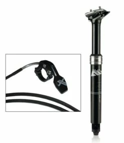 XLC All MTN Teleskopsattelstütze SP-T07, ICR - Schwarz