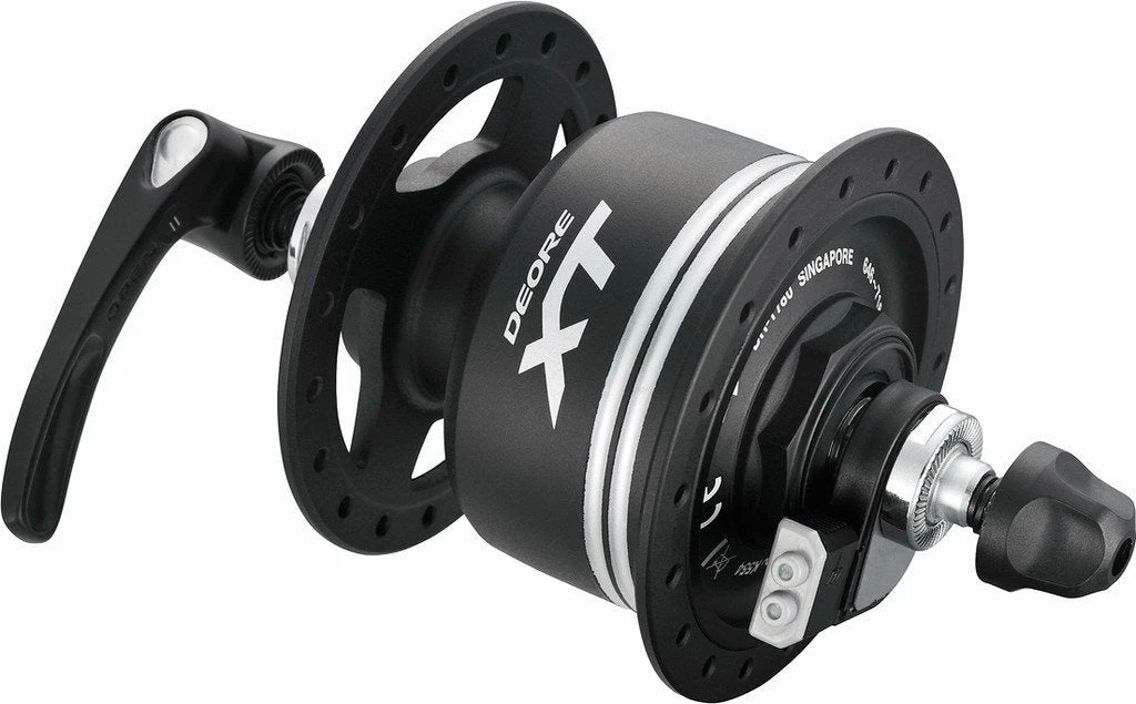 Shimano Deore XT DH-T 785 Nabendynamo Schwarz 2 Shimano Deore XT DH-T 785 Nabendynamo Schwarz – Bild 2